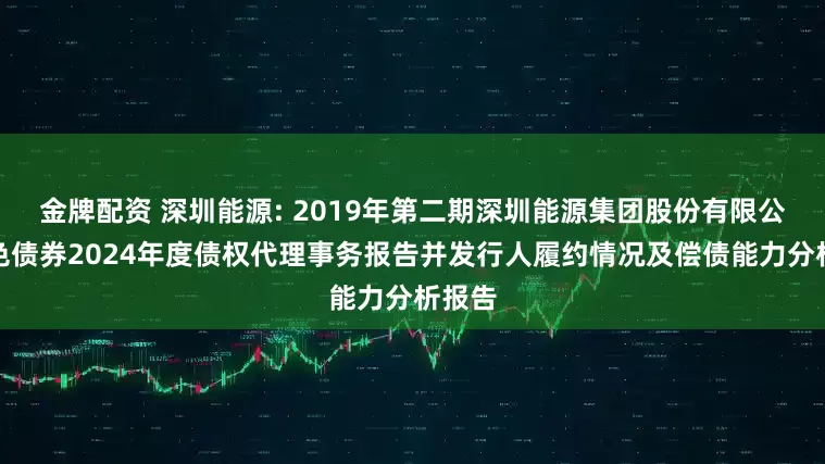 金牌配资 深圳能源: 2019年第二期深圳能源集团股份有限公司绿色债券2024年度债权代理事务报告并发行人履约情况及偿债能力分析报告